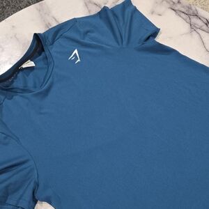 Gymshark Blue Short Sleeve Tee